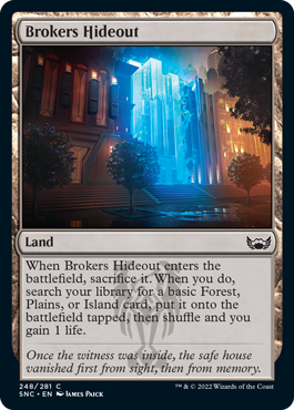 Brokers Hideout - Streets of New Capenna Spoiler