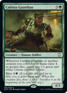 Caldaia Guardian - Streets of New Capenna Commander Spoiler