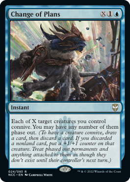 Change of Plans from Streets of New Capenna Commander Spoiler
