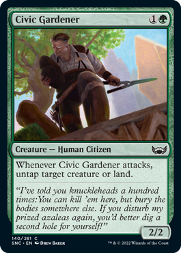 Civic Gardener - Streets of New Capenna Spoiler