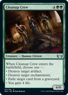Cleanup Crew - Streets of New Capenna Spoiler