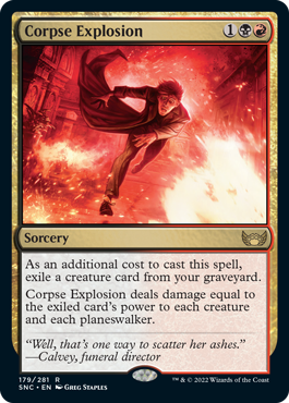 Corpse Explosion - Streets of New Capenna Spoiler