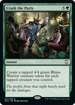 Crash the Party - Streets of New Capenna Commander Spoiler
