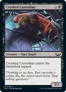 Crooked Custodian - Streets of New Capenna Spoiler