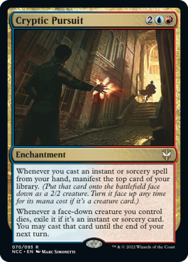 Cryptic Pursuit - Streets of New Capenna Commander Spoiler