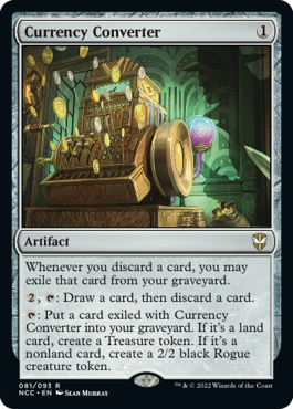 Currency Converter - Streets of New Capenna Commander Spoiler