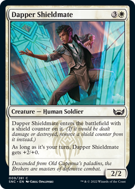 Dapper Shieldmate - Streets of New Capenna Spoiler