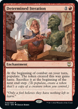 Determined Iteration - Streets of New Capenna Commander Spoiler