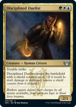 Disciplined Duelist - Streets of New Capenna Spoiler