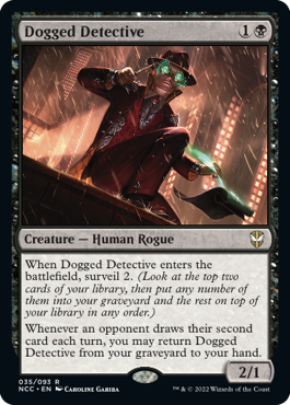 Dogged Detective - Streets of New Capenna Commander Spoiler
