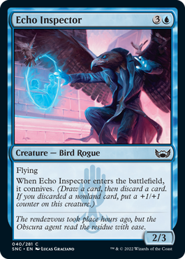Echo Inspector - Streets of New Capenna Spoiler