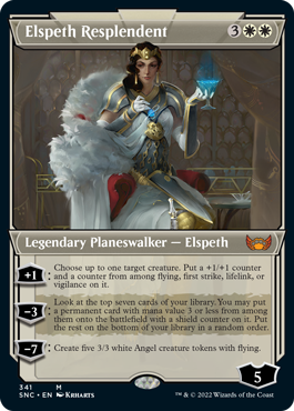 Elspeth Resplendent (Variant) 2 - Streets of New Capenna Spoiler