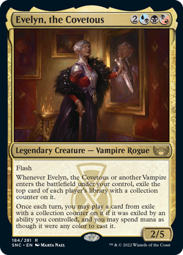 Evelyn, the Covetou - Streets of New Capenna Spoiler