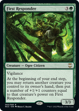 First Responder - Streets of New Capenna Commander Spoiler