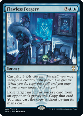 Flawless Forgery - Streets of New Capenna Commander Spoiler