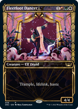 Fleetfoot Dancer (Variant) - Streets of New Capenna Spoiler