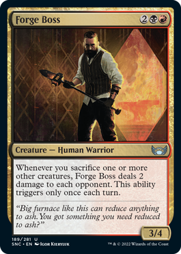 Forge Boss - Streets of New Capenna Spoiler