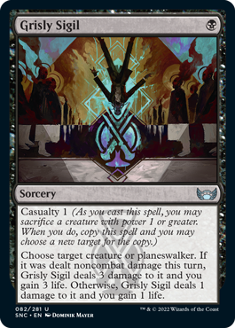 Grisly Sigil - Streets of New Capenna Spoiler