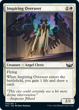 Inspiring Overseer - Streets of New Capenna Spoiler