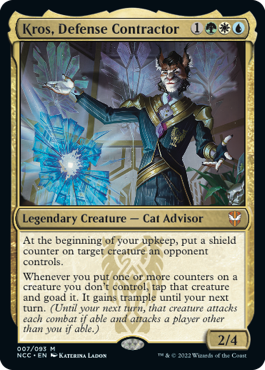 Kros, Defense Contractor - Streets of New Capenna Commander Spoiler