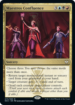 Maestros Confluence - Streets of New Capenna Commander Spoiler