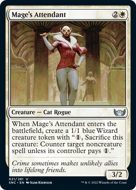 Mage's Attendant - Streets of New Capenna Commander Spoiler