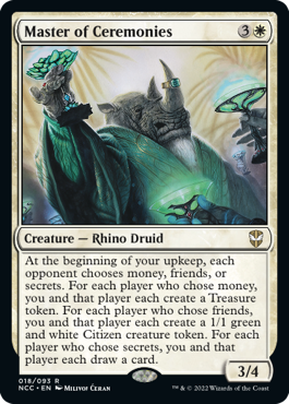 Master of Ceremonies - Streets of New Capenna Commander Spoiler