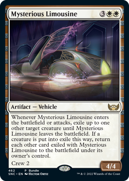 Mysterious Limousine - Streets of New Capenna Spoiler