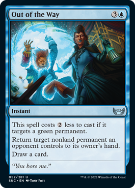 Out of the Way - Streets of New Capenna Spoiler