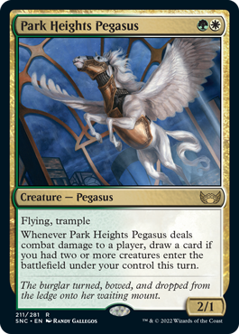 Park Heights Pegasus - Streets of New Capenna Spoiler