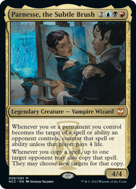 Parnesse, the Subtle Brush - Streets of New Capenna Commander Spoiler