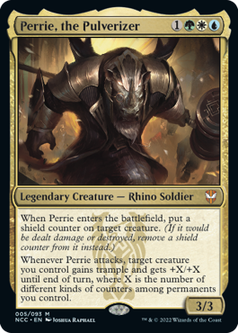 Perrie, the Pulverizer - Streets of New Capenna Commander Spoiler