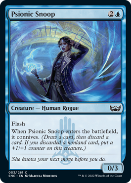 Psionic Snoop - Streets of New Capenna Spoiler