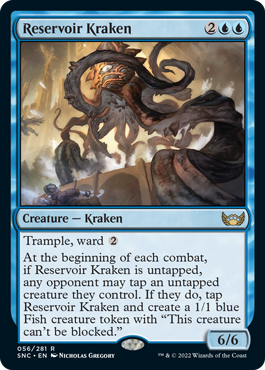 Reservoir Kraken - Streets of New Capenna Spoiler