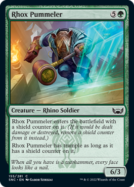 Rhox Pummeler - Streets of New Capenna Spoiler