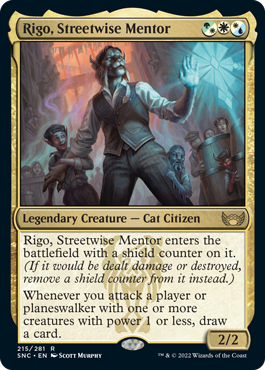 Rigo, Streetwise Mentor - Streets of New Capenna Spoiler