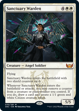 Sanctuary Warden - Streets of New Capenna Spoiler