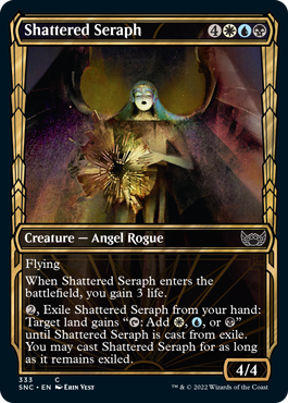 Shattered Seraph (Variant) - Streets of New Capenna Spoiler