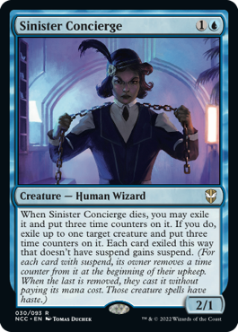 Sinister Concierge - Streets of New Capenna Commander Spoiler