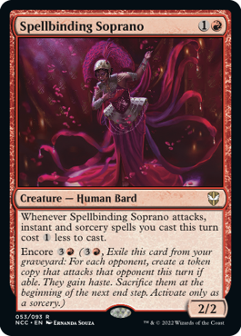 Spellbinding Soprano - Streets of New Capenna Commander Spoiler