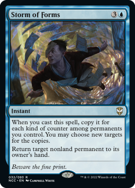 Storm of Forms - Streets of New Capenna Commander Spoiler