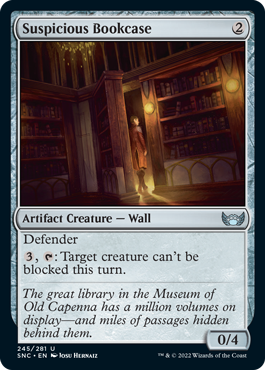 Suspicious Bookcase - Streets of New Capenna Spoiler