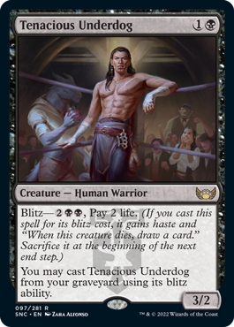 Tenacious Underdog - Streets of New Capenna Spoiler