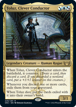 Toluz, Clever Conductor - Streets of New Capenna Spoiler