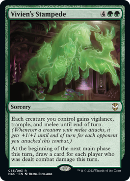 Vivien’s Stampede - Streets of New Capenna Commander Spoiler