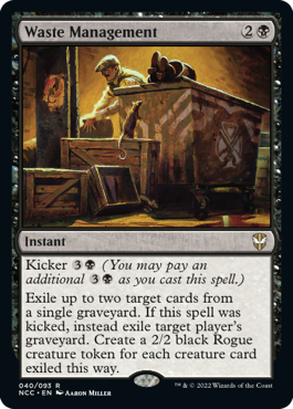 Waste Management - Streets of New Capenna Commander Spoiler