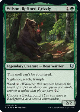 Wilson, Refined Grizzly - Battle for Baldur's Gate Spoiler