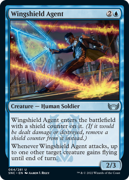 Wingshield Agent - Streets of New Capenna Spoiler