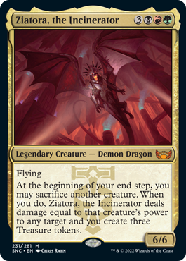 Ziatora, the Incinerator - Streets of New Capenna Spoiler