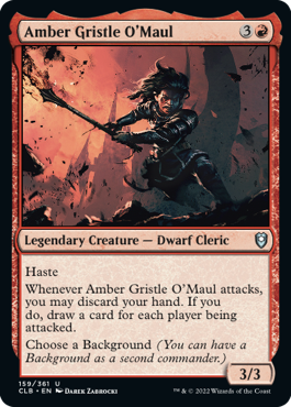 Amber Gristle O’Maul - Battle for Baldur's Gate Spoiler